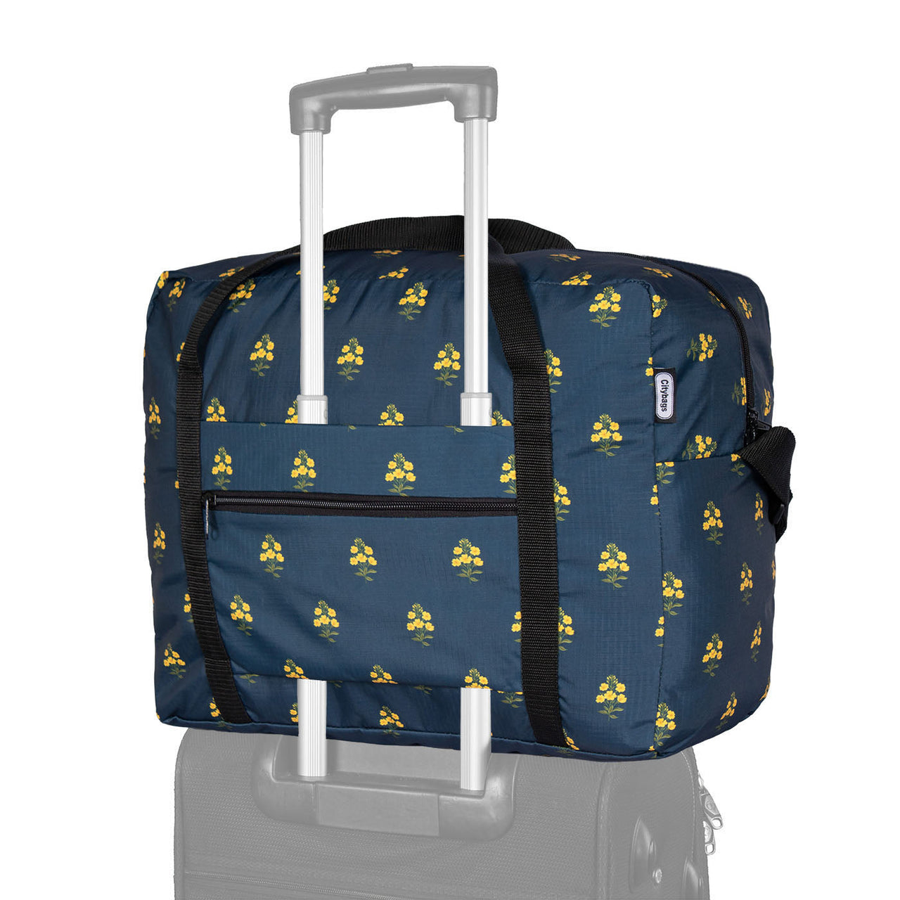 Maleta Articulo Personal  Plegable ULTRA Estampado Lirios Citybags Multicolor