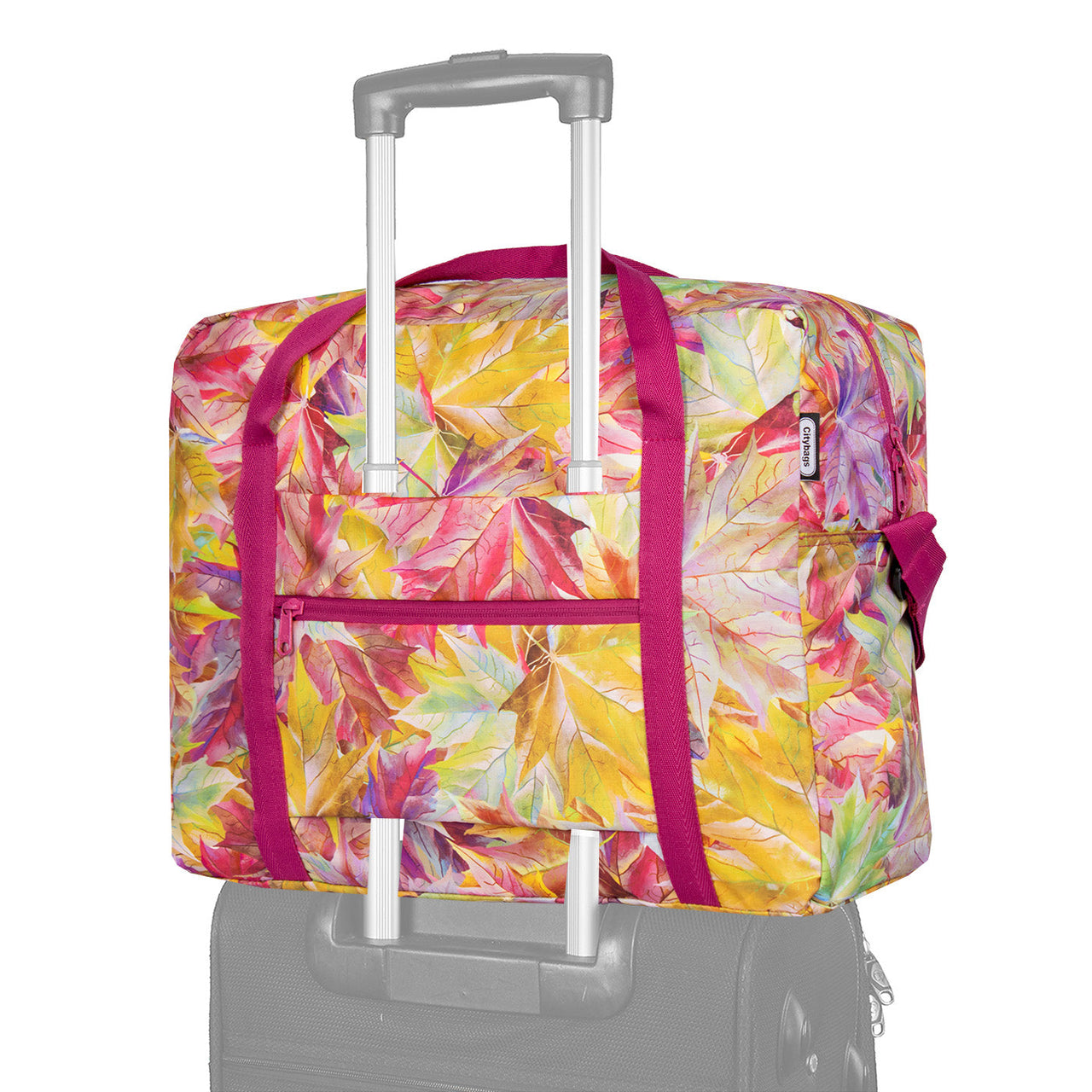 Maleta Equipaje de Mano Plegable ULTRA Estampado Acid Citybags Multicolor