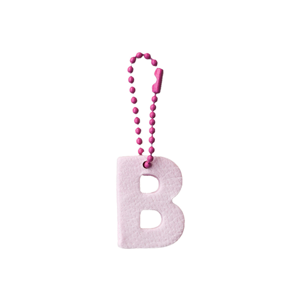 Charm Letra redonda B Rose