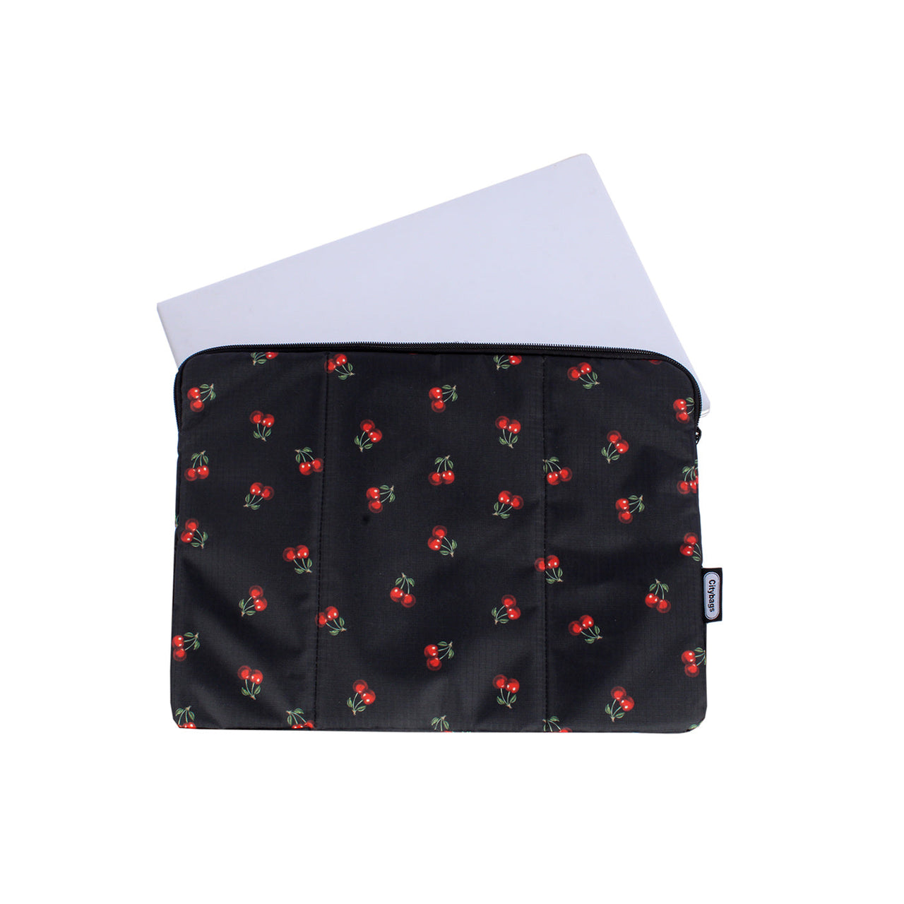 Estuche Laptop Pequeño ULTRA Estampado Cerezas Citybags Multicolor 33x23x2