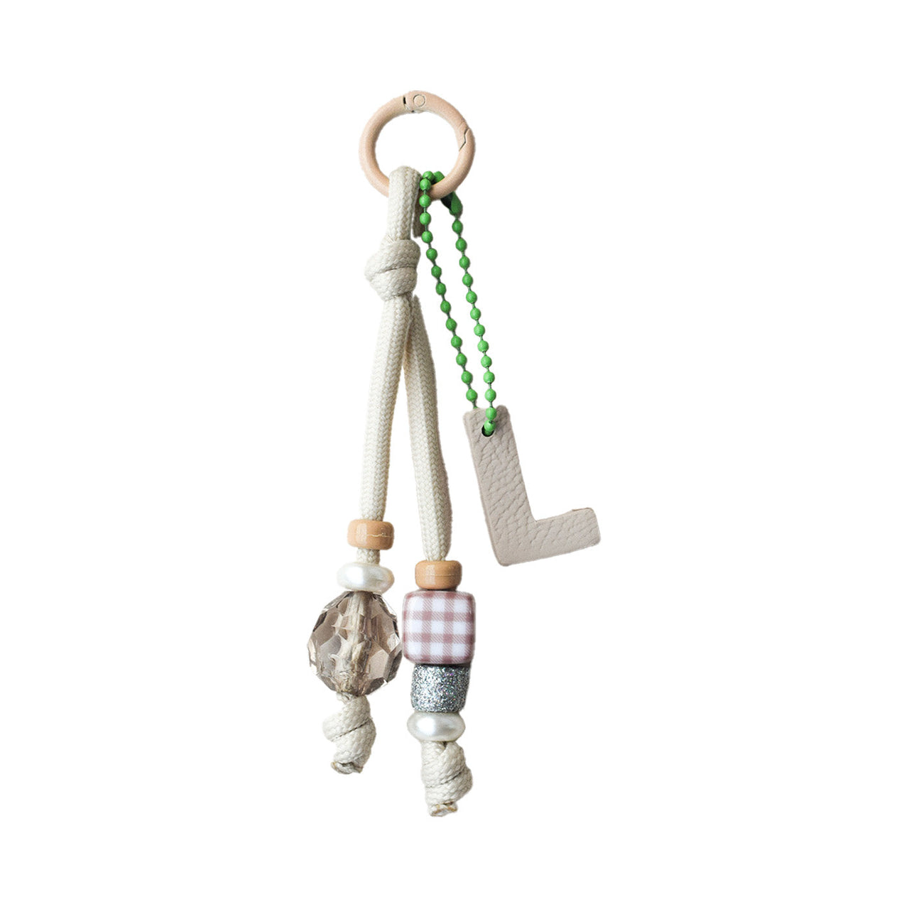 Charm Letra redonda L Latte
