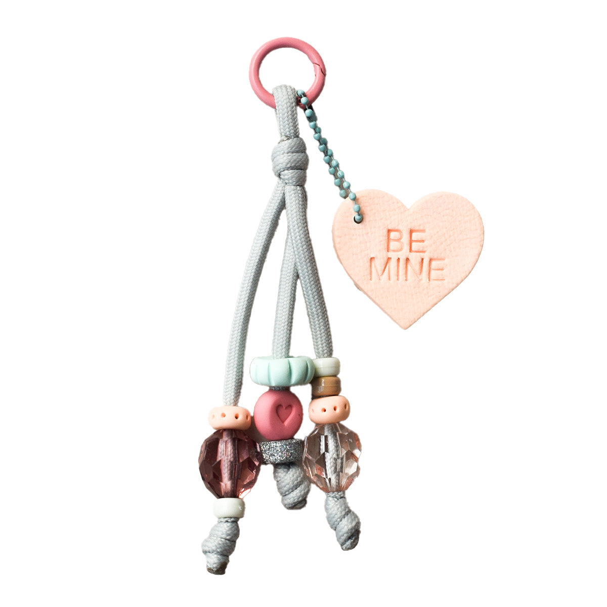 Charm Corazón BE MINE Peach