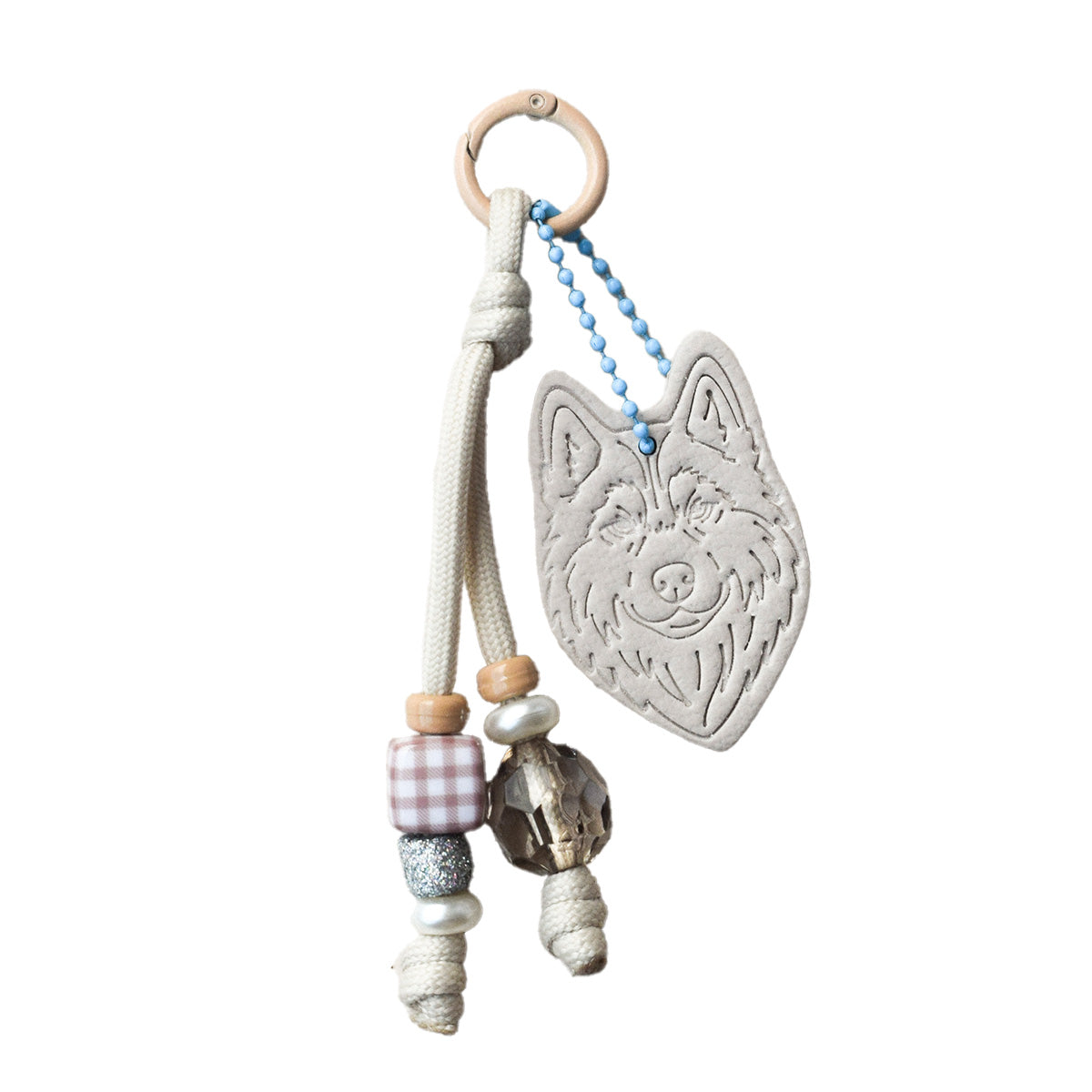 Charm Lobo Siberiano Latte