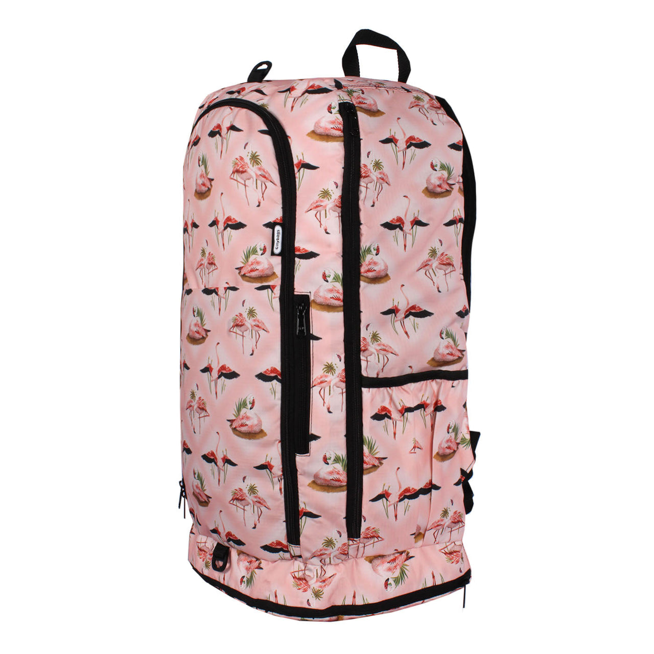 Morral Aventura ULTRA Plegable Estampado Flamencos Citybags Multicolor