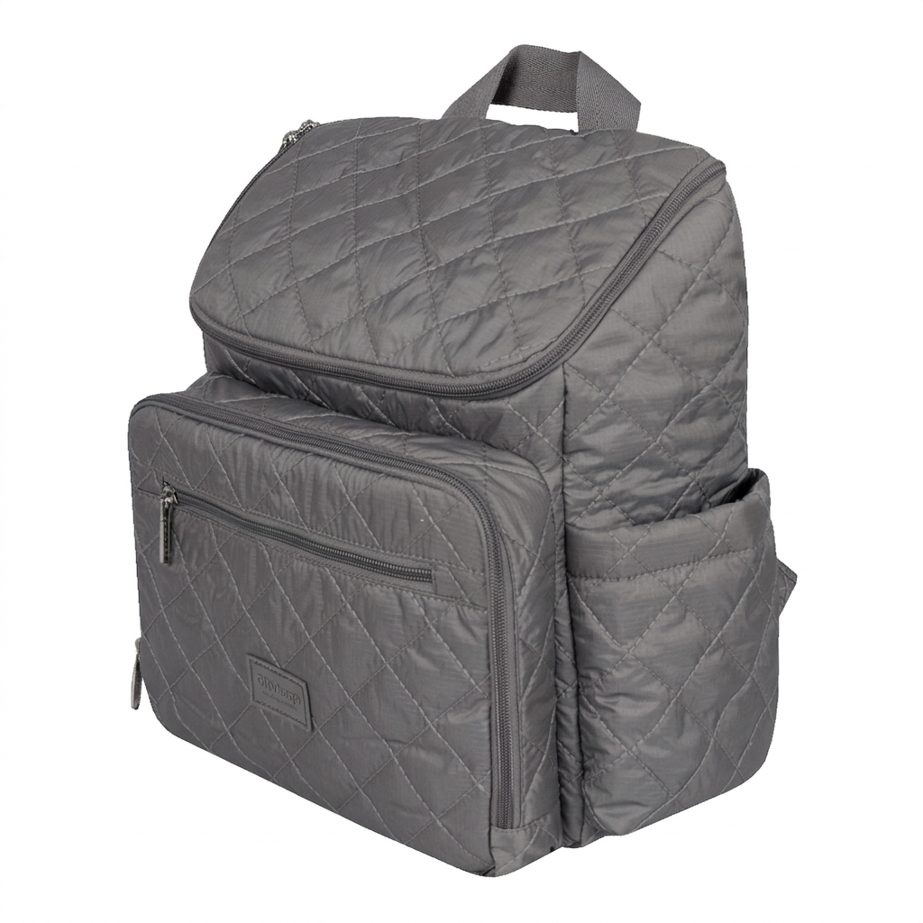 Morral Vitta Puffer Gris -GR
