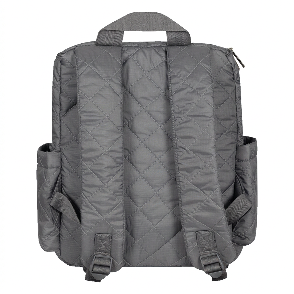 Morral Vitta Puffer Gris -GR