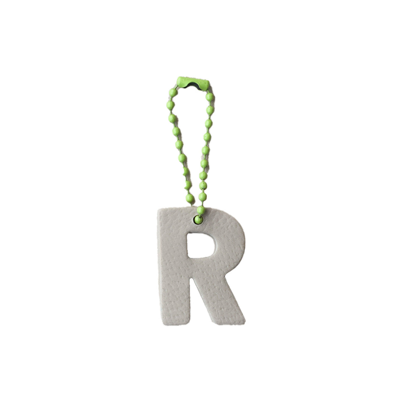 Charm Letra redonda R Latte