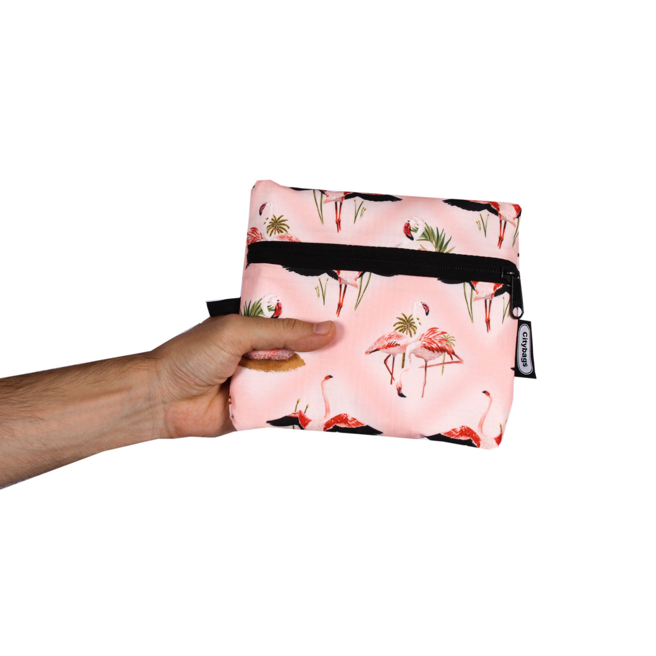 Tula Plegable ULTRA Estampado Flamencos Citybags Multicolor