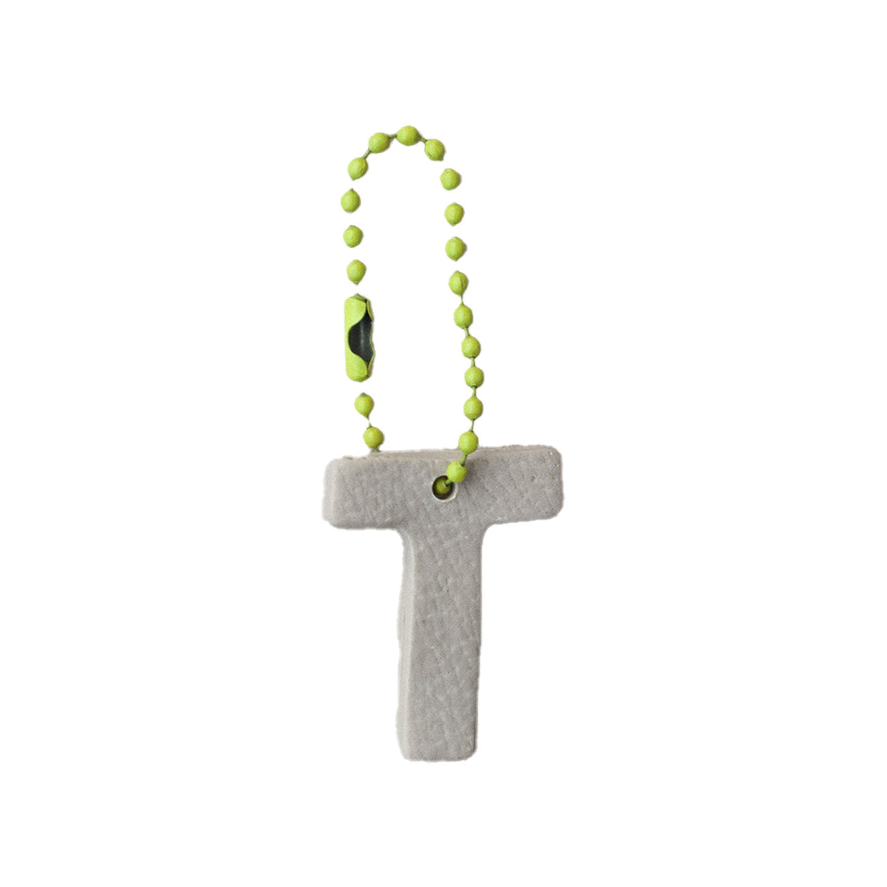 Charm Letra redonda T Latte