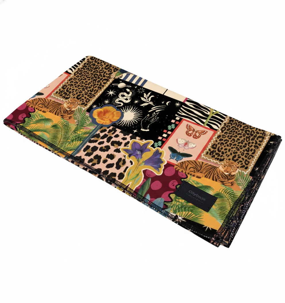 Toalla Microfibra Estampada Glam Citybags 160x80cm  -BE
