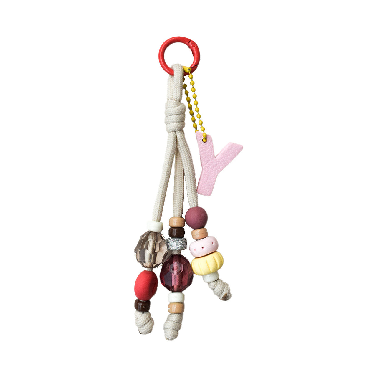 Charm Letra redonda Y Rose