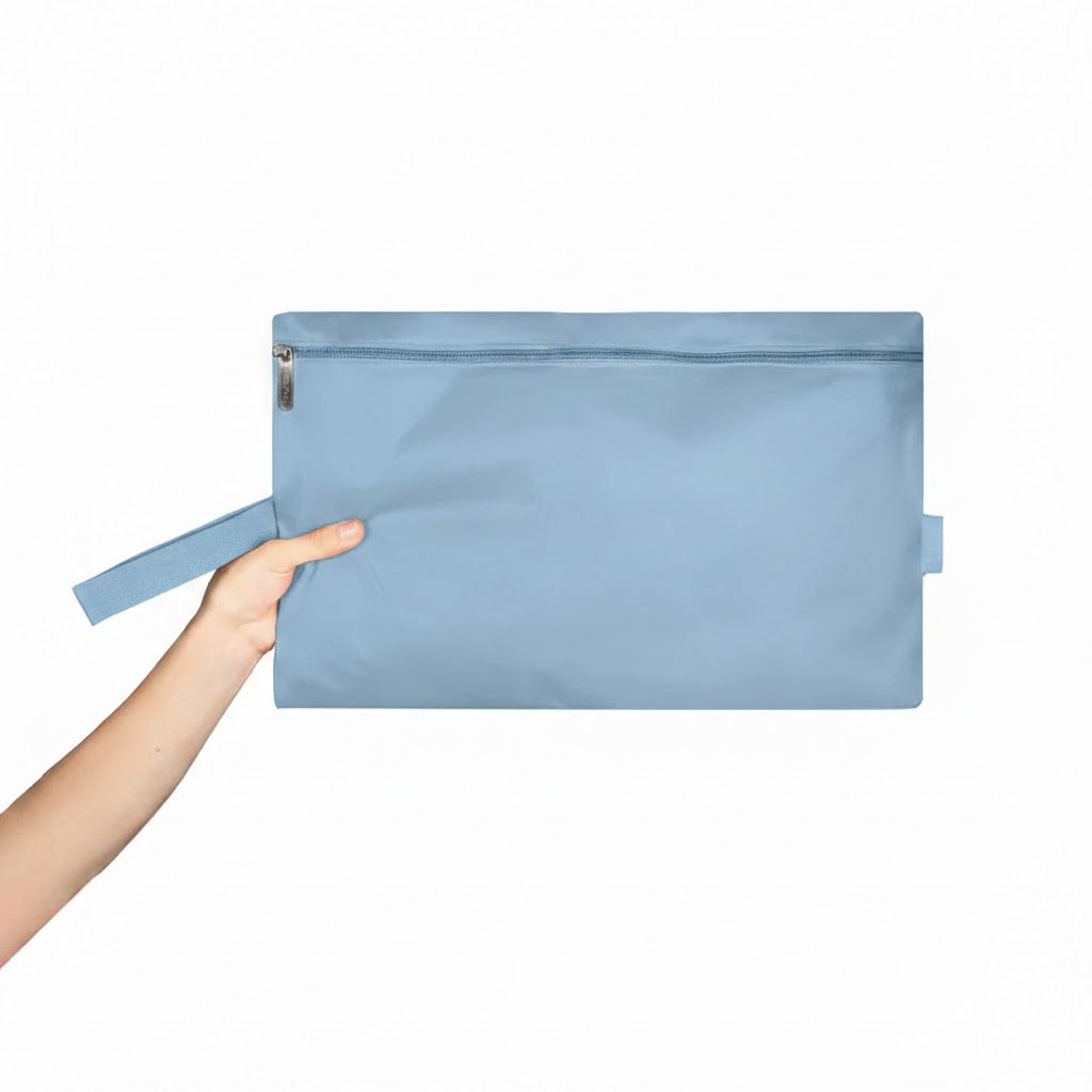 Morral Cabina Tapa PLEGABLE Azul Claro