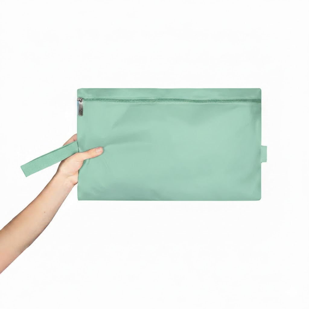 Morral Cabina Tapa PLEGABLE Verde Menta